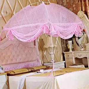 사각 모기장 텐트형 원터치 실내 침대 모기장 가정용 안전