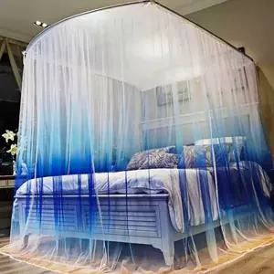 침대 방충망 원터치 텐트형 대형 침대 모기장 여름 휴대용