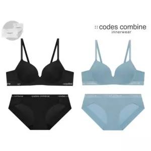 코데즈컴바인 이너웨어 노와이어여성 SET 2종 BRBP162BKLBU 976079