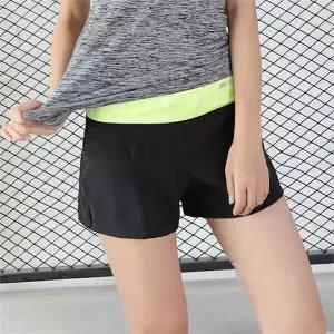 [하프클럽/다잇템_패션]여자 운동 투인원 운동반바지 형광 숏팬츠