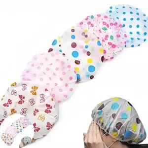 샤워캡 다회용 반투명 헤어캡 비닐헤어캡 샤워캡 비닐모자