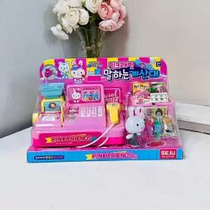 위플레이스 핑크래빗 말하는 계산대 어린이집선물 어린이집생일선물 어린이날장난감 유아완구 유치원생장난