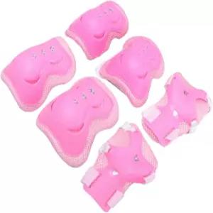 스케이트보드와 사이클링 핑크를 위한 밀리스텐 보호 기어 팔꿈치 패드 무릎 보호대 편안한 내구성