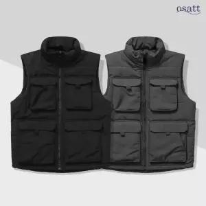 [오사뜨]패딩조끼 경량 플리스 베스트 뽀글이조끼 경량다운 (28447965)