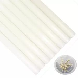 왁스 씰 스탬프용 스틱 0.43인치 건용 온윈포르 8PCS 건 청첩장 와인 패키지 카드 봉투 선물 포장(투명)에