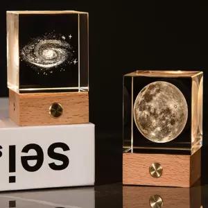 오르골 감성 크리스탈 별자리 수정구슬 태양계 조명