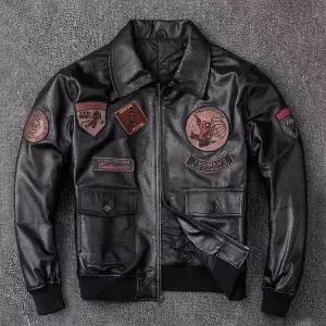 G1 항공자켓 파일럿 미군 할리점퍼 남성 바이크 탑건