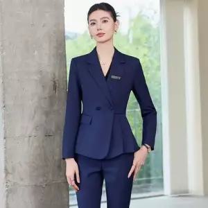 팔콘 여친 여성 가을 오피스룩 정장 세트 양복 미용사 작업복 정장세트 면접 KKE3