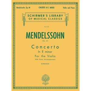 펠릭스 멘델스존 u2013 협주곡 E단조, 쉬머 오케스트라 제235권 G. (쉬머의 쉬머 리듀스 고전 음악 | 도서관) | 고전 ... 도서관 64 피아노 Op. 바이올린과