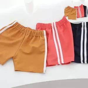 유아바지 아기 유아 어린이 체육복 반바지 예쁜 라인 팬츠
