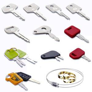 13 중장비 키 마스터 세트 CAT 애벌레 고마츠 JD 루 뉴 홀랜드 밥캣 JCB 케이스 히스테리 타케우치 코벨코용 건설 농기계 점화