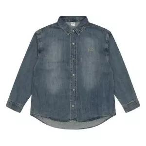 세이브존07 루즈핏워싱데님셔츠  25C5331 BL