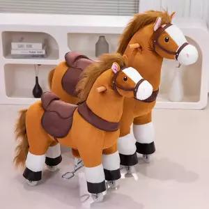 말타기 인형 승용 촬영 승마 흔들 목마 조랑말 말