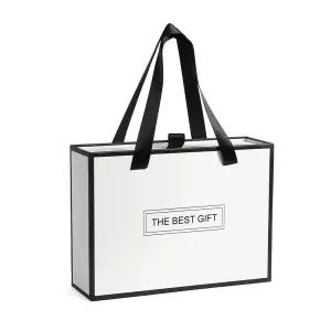 선물상자 올화이트 23.5X17CM 종이 대형 페이퍼 고급