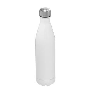 유광 보온병 750ML 화이트 음료 물병 여행 낚시