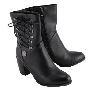 여성 퍼포먼스 라이딩 부츠 보호 발목 보온 방수 밑창 내구성 모터사이클 신발