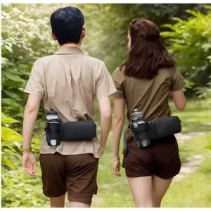 런닝벨트 물병 힙색 허리가방 등산 트레킹 낚시 마라톤 조깅 파우치
