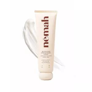 임신을 위한 네마 스트레치 마크 크림 알각티브 업트가 함유된 보습 벨리 시어 버터 마카다미아 오일 배