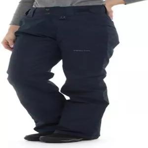 스키기어 여성 필수 단열 턱받이 오버롤 블루나이트 네이비 미디엄