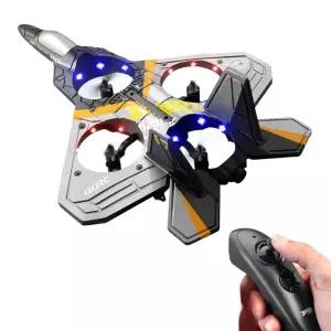 무선조종 전투기 RC 제트기 드론 글라이더 입문용 선물용 취미 충전식 6.1