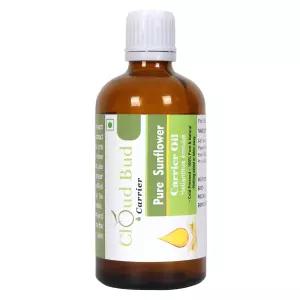 클라우드 버드 퓨어 해바라기 캐리어 오일 5ml 0.169온스 헬리안투스 아누우스 100 순수 및 천연 콜드