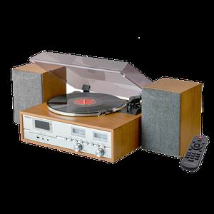 사운드룩 턴테이블 OPERA 빈티지 우드 오디오 오페라