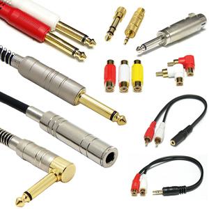 모노 5.5 (6.3) TS 1/4 베이스 일렉 어쿠스틱 통 기타 연결선 ㄱ자 꺾임 송신기 수신기 연장선 스테레오 3.5 RCA XLR 캐논 변환젠더 연결잭 이펙터 케이블
