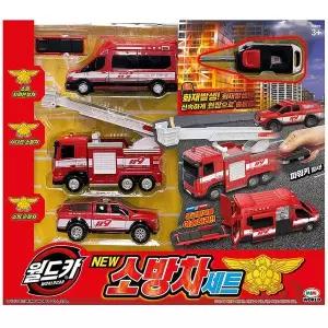 [미미월드]월드카 파워키 New소방차세트 슈팅카[35161420]