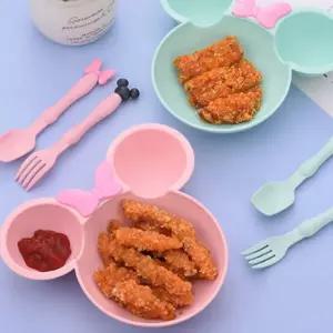 튜링아 어린이 캐릭터 식기 식판세트 안전한 PP소재