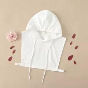 가짜후드 레이어드 넥워머 탈부착 후드티 목도리 가디건 티셔츠