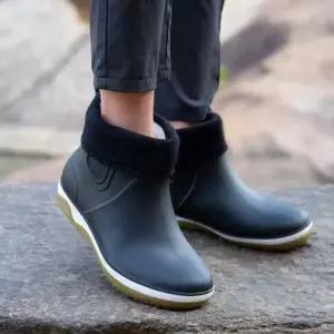 [RIZPICK]남성 방한 기모 안감 레인부츠 겨울 장화 TAIN11 롱부츠 털장화