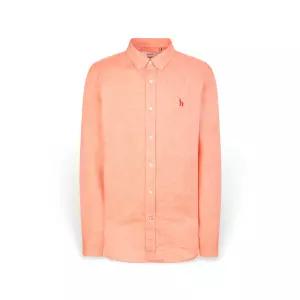 헤지스 남성 린넨 솔리드 긴팔셔츠 HZSH6B301O222488662592321490