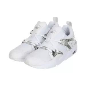 푸마 블레이즈 오브 글로리 메탈릭 런닝화 화이트 실버 361851-01