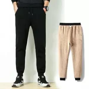 트레이닝팬츠 남성 여성 겨울 따뜻한 기모 안감 밴딩 시보리 바지