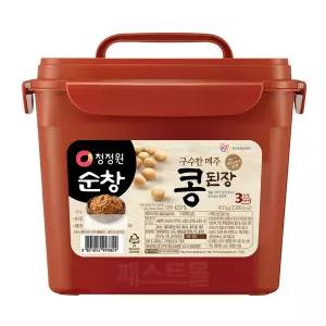 청정원 순창 구수한 메주콩된장 4.5kg