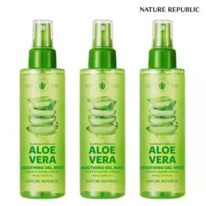 [네이처리퍼블릭] 수딩 앤 모이스처 알로에베라 수딩젤 미스트 155ml 3개 