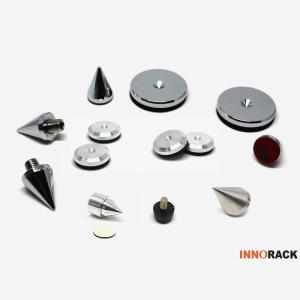 [이노랙] 스피커 스파이크 슈즈 14종(알루미늄, 스틸, 스테인레스)/진동흡수/방진
