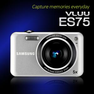 삼성 정품 ES75 광학5배줌 초소형 디지털카메라 K