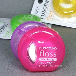 ruscello floss 30M 1개 치과용치실 루셀로치실 루셀로플로스 덴탈프로스 극세사플로스 일본 러셀로