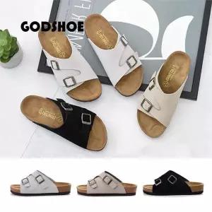 [갓슈] 스프리트 커플슬리퍼 버켄슬리퍼 가죽슬리퍼 (S2199591)