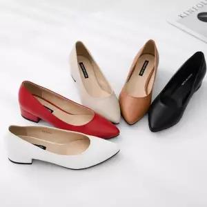 [갓슈] 어텀 3cm 로우힐 펌프스 수제화 스퀘어힐 여성구두 (S2736515)