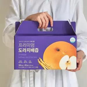 (도라지 25%) 프리미엄 도라지배즙 100ml x 30팩