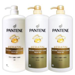팬틴 극손상케어 샴푸1200ml+컨디셔너1200ml2개
