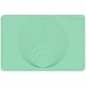[세븐프리] 도톰한 파스텔컬러 반죽매트 대형 그린