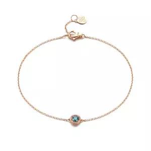 [롯데백화점]가네시 18K팔찌 다이아 엔틱블라썸