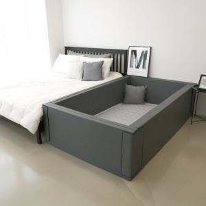 [베베끌레르] 솔리드 멀티 범퍼매트 그랜드스페셜 사이즈 색상 베이지 그레이 범퍼침대