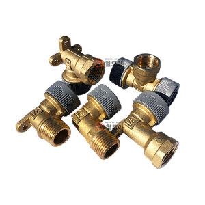 PB 동부속 엘보 모음 수전 고정 숫나사 수전티 배관 연결 부속 부품