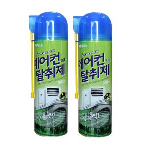 산도깨비 에어컨탈취제 (300mlX2개) / 차량용 가정용 에어컨청소 냄새제거