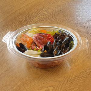 배달용 부대찌게 탕용기 전골용기(대) 91G 100개(뚜껑포함)