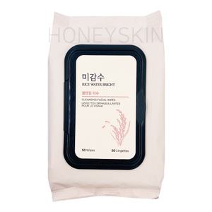 더페이스샵 미감수 브라이트 클렌징 티슈 50매